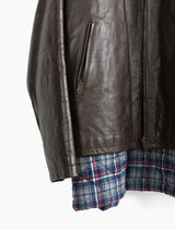 Balenciaga AW18 Twinset Leather Jacket