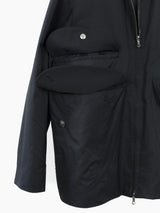 Ramon Rivera Layered Cargo Pocket Liner Jacket