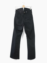 Ramon Rivera High Waisted Split-Back Flared Trousers