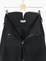 Ramon Rivera High Waisted Split-Back Flared Trousers