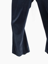 Kozaburo SS18 Velour 3D Tailored Trousers