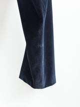 Kozaburo SS18 Velour 3D Tailored Trousers