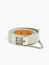Comme des Garçons Homme Plus Suede Chain Belt