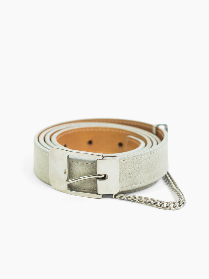 Comme des Garçons Homme Plus Suede Chain Belt