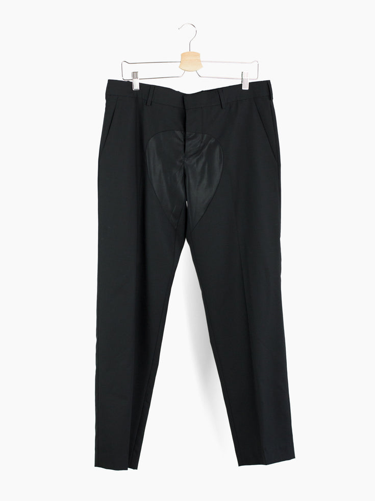 Helmut Lang SS04 Contrast Crotch Panel Suit Trousers
