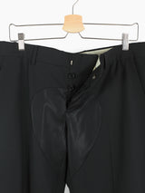 Helmut Lang SS04 Contrast Crotch Panel Suit Trousers