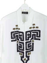 Toilet 90s Printed Rayon Havana Shirt