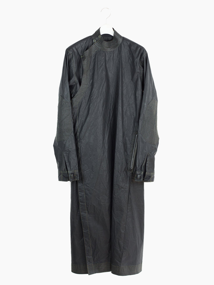 Maharishi AW99 Oiled Showerproof QiPao Coat
