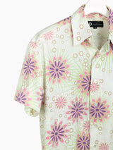 Alexander Van Slobbe 90s Future Floral Knit Shirt