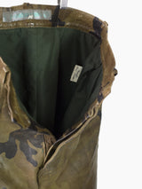 Maharishi 90s Painted Camo Leather Jeans