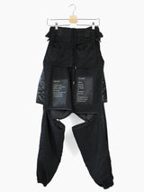 Takahiromiyashita The Soloist AW19 Apron Front Zip-Detachable Work Trouser