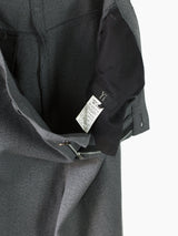 Yohji Yamamoto Y's Grey Textured Hakama Skirt