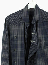 Yuji Yamada 90s Clasp Fencing Check Shirt
