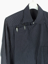 Yuji Yamada 90s Clasp Fencing Check Shirt