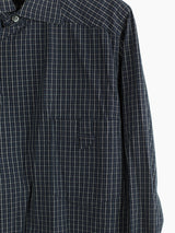 Yuji Yamada 90s Clasp Fencing Check Shirt