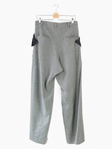 Sulvam AW22 Houndstooth Wide Trousers