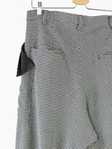 Sulvam AW22 Houndstooth Wide Trousers