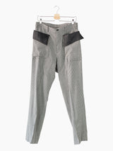 Sulvam AW22 Gardening Pocket Houndstooth Trousers