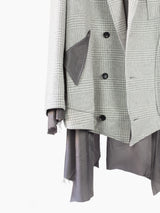 Sulvam AW22 Extended Lining Chore Coat