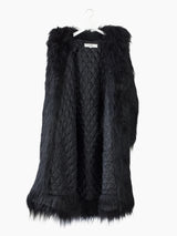 Sulvam AW22 Faux Fur Hooded Parka