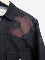 Our Legacy AW14 Black Dawn Minimalist Denim Jacket