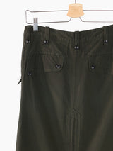 Yohji Yamamoto Y's 00s Army Cargo Skirt
