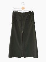 Yohji Yamamoto Y's 00s Army Cargo Skirt