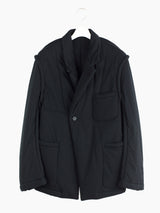 Kozaburo AW21 Padded Semi Double Suit Jacket