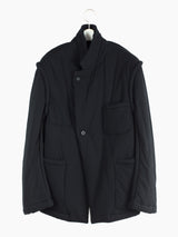 Kozaburo AW21 Padded Semi Double Suit Jacket