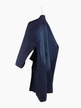 Kozaburo AW21 Indigo Plainweave Kimono