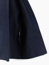 Kozaburo AW21 Indigo Plainweave Kimono