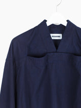 Kozaburo AW21 Laser Light Monk Shirt