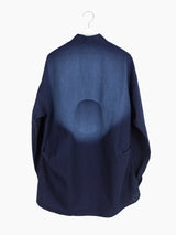 Kozaburo AW21 Laser Light Monk Shirt