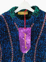 Penultimate AW22 Shanghai Stripe Applique Hand Knit Vest