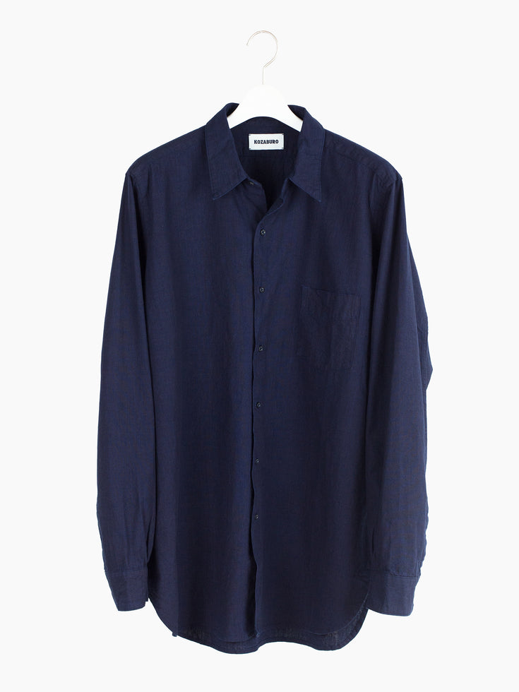 Kozaburo AW21 Laser Light New Classic Shirt