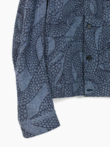 Kozaburo AW18 Snake Mosh Pit Sashiko Trucker