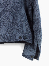 Kozaburo AW18 Snake Mosh Pit Sashiko Trucker