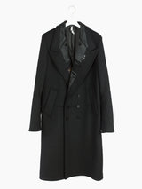 Soshiotsuki AW22 Inner Lapel Melton Frock Coat