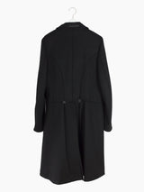 Soshiotsuki AW22 Inner Lapel Melton Frock Coat