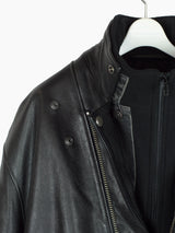 Balenciaga 18AW Layered Leather Rider