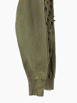 Toilet 90s Hole Punched Zip Hoodie