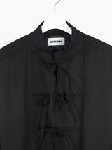 Kozaburo AW22 Dolman Sleeve Wool Twill Monk's Robe