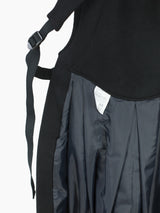 Kozaburo AW22 Melton Harness Apron