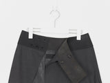 Rick Owens AW10 Leather Slit Skirt