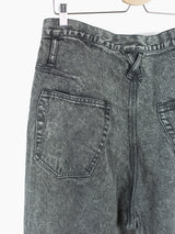 Kozaburo AW22 Acid Wash Extra Baggy 3D Jeans