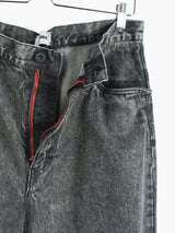 Kozaburo AW22 Acid Wash Extra Baggy 3D Jeans