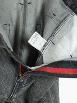 Kozaburo AW22 Acid Wash Extra Baggy 3D Jeans