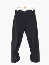 Kozaburo AW22 Overdyed Sashiko 3D Tailored Trousers