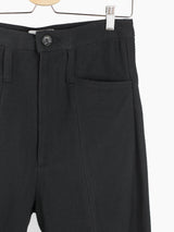 Kozaburo AW22 Overdyed Sashiko 3D Tailored Trousers