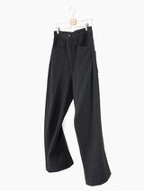 Kozaburo AW22 Overdyed Sashiko 3D Tailored Trousers